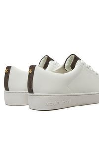 MICHAEL Michael Kors Sneakersy Keaton Lace Up 43R4KTFS2L Biały. Kolor: biały. Materiał: skóra #4