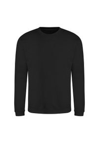 AWDIS - Zwykła Bluza Unisex Dla Dorosłych. Kolor: czarny