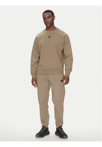 Hugo - HUGO Bluza Dettil 50533689 Brązowy Relaxed Fit. Kolor: brązowy. Materiał: bawełna #4