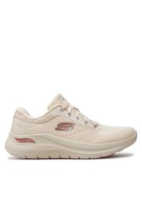 skechers - Skechers Sneakersy Arch Fit 2.0-Big League 150051/NTMT Beżowy. Kolor: beżowy. Materiał: materiał, mesh #1