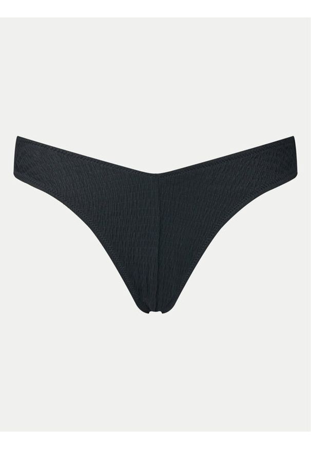 Calvin Klein Swimwear Dół od bikini KW0KW02729 Czarny. Kolor: czarny. Materiał: syntetyk