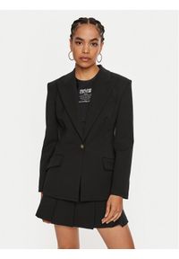 Versace Jeans Couture Marynarka 77HAQ702 Czarny Slim Fit. Kolor: czarny. Materiał: syntetyk, wiskoza #1