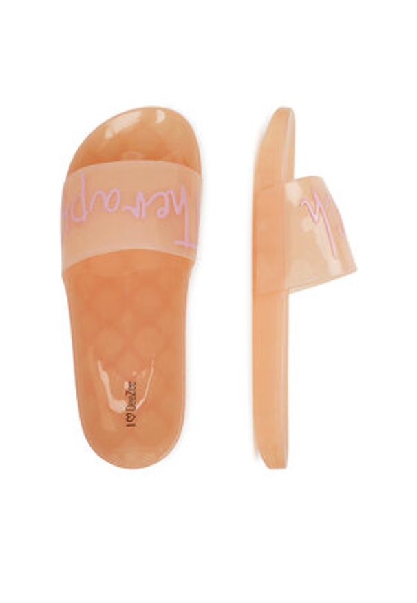 DeeZee Klapki CT1113-4 Pomarańczowy. Kolor: pomarańczowy. Materiał: syntetyk