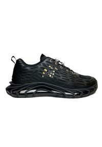 Just Cavalli - JUST CAVALLI Czarne sneakersy FONDO LETO DIS. 3, Rozmiar 42. Kolor: czarny #6