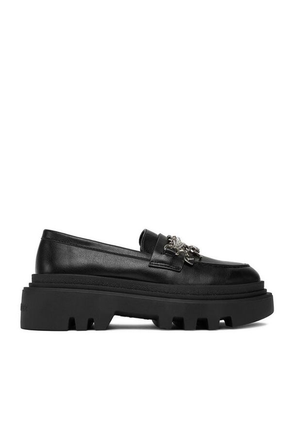 Juicy Couture Loafersy CEO-HY63020S-6A Czarny. Kolor: czarny. Materiał: materiał