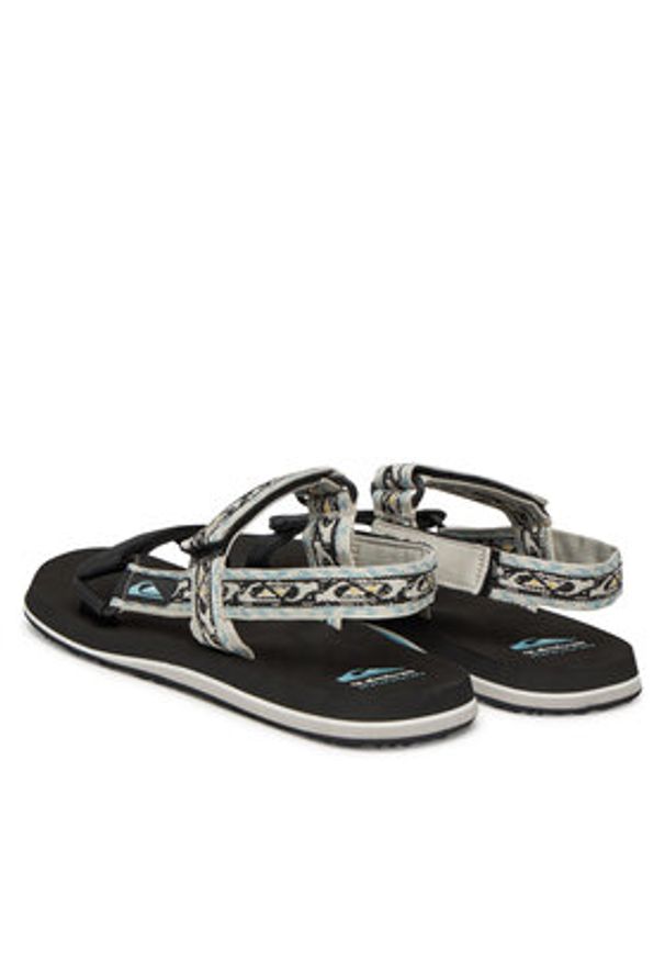 Quiksilver Sandały AQYL101253 Czarny. Kolor: czarny. Materiał: materiał