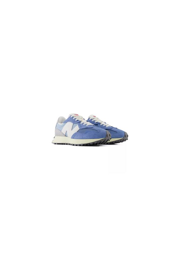 Buty do chodzenia męskie New Balance Nb 327. Zapięcie: sznurówki. Kolor: niebieski. Materiał: materiał, skóra, tkanina. Szerokość cholewki: normalna. Sport: turystyka piesza