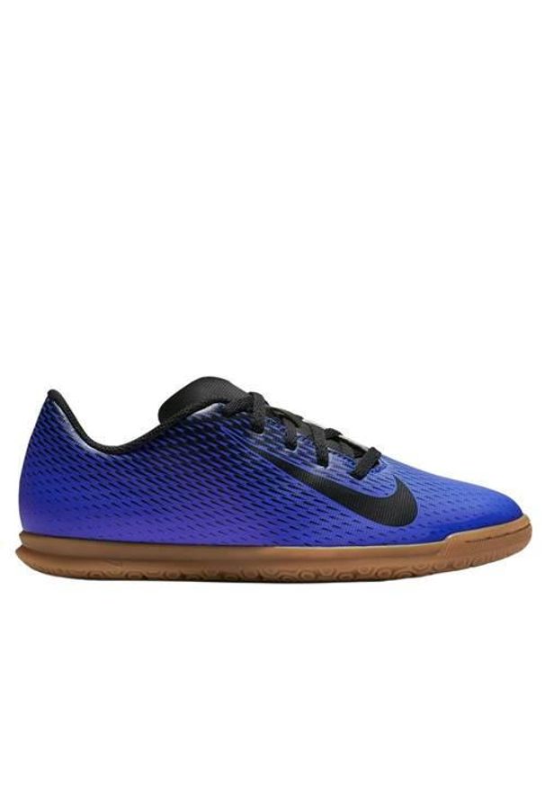 Buty piłkarskie dla dzieci Nike JR Bravata II IC. Zapięcie: sznurówki. Kolor: fioletowy. Materiał: materiał, syntetyk, tkanina. Szerokość cholewki: normalna. Sport: piłka nożna