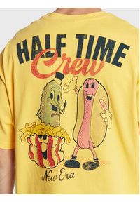 New Era T-Shirt Food Graphic 60284764 Żółty Oversize. Kolor: żółty. Materiał: bawełna #4