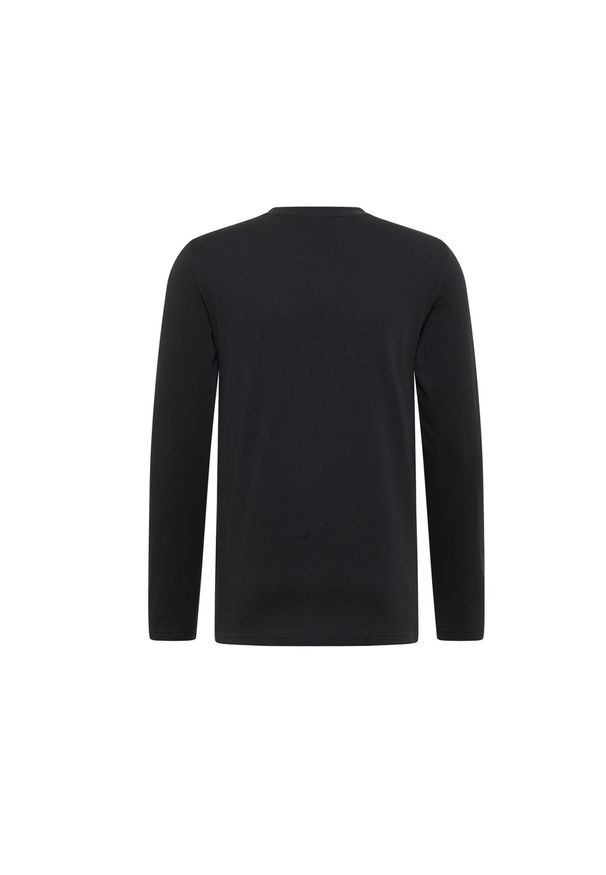 Męski Longsleeve Mustang Style Arlington Jet Black 1016874 4188. Długość rękawa: długi rękaw
