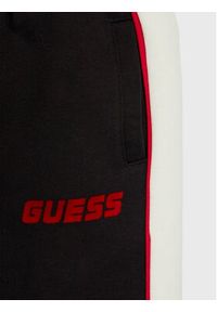 Guess Spodnie dresowe L2BQ19 KBGQ2 Czarny Regular Fit. Kolor: czarny. Materiał: bawełna #3