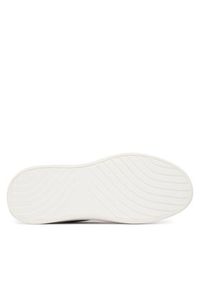 TOMMY HILFIGER - Tommy Hilfiger Sneakersy Th Satin Platform Sneaker FW0FW09307 Écru. Materiał: skóra. Obcas: na platformie #6