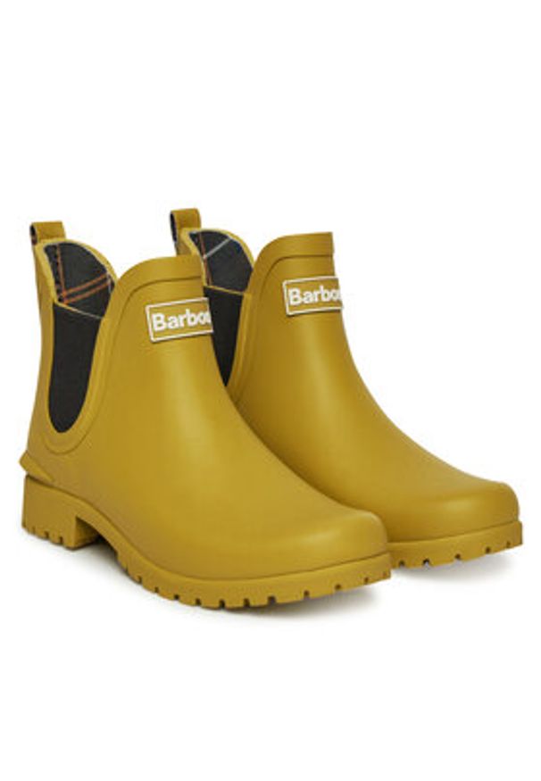 Barbour Kalosze Wilton LRF0066GN22 Zielony. Kolor: zielony. Materiał: guma