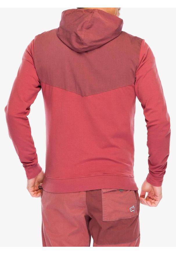 Bluza z kapturem męska E9 Zeta. Typ kołnierza: kaptur. Kolor: czerwony