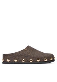 Klapki MICHAEL Michael Kors. Kolor: brązowy #1