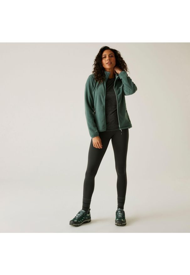 Regatta - Floreo IV Polar turystyczny damski. Kolor: zielony. Materiał: polar