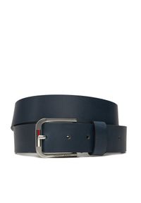 Pasek Męski Tommy Jeans. Kolor: niebieski