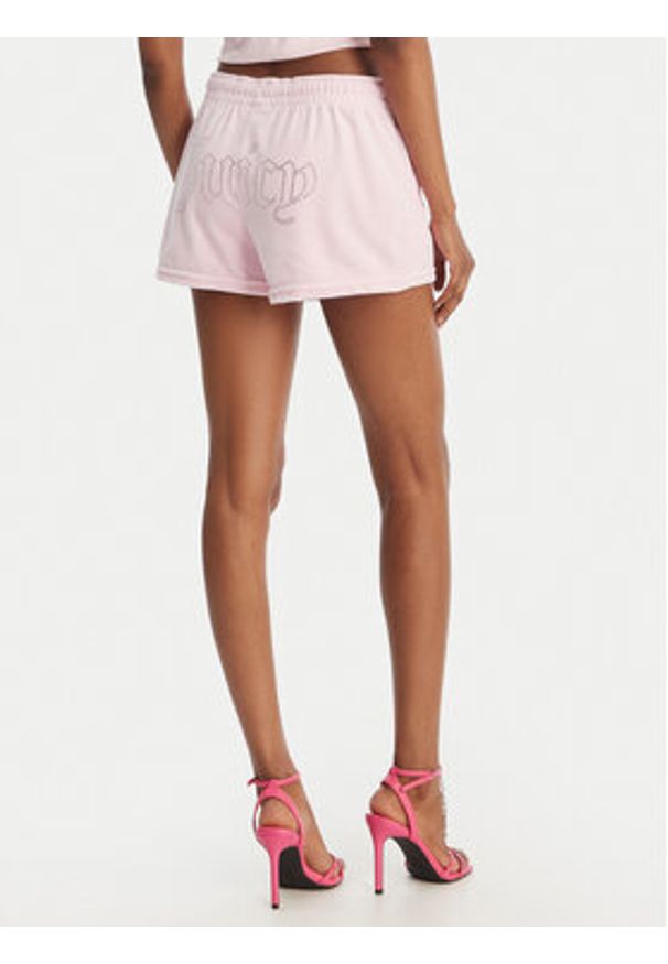 Juicy Couture Szorty sportowe Tamia JCWHS126305 Różowy Regular Fit. Kolor: różowy. Materiał: syntetyk