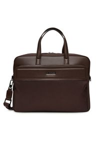 Gino Rossi Torba na laptopa 05A11192-1 Brązowy. Kolor: brązowy. Materiał: materiał #1