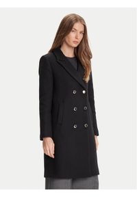 Rinascimento Płaszcz wełniany CFC0126118003 Czarny Regular Fit. Kolor: czarny. Materiał: syntetyk #1