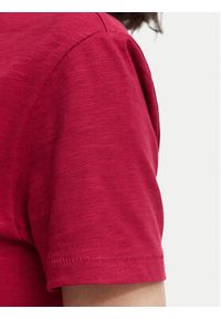 Beverly Hills Polo Club T-Shirt P-SS26W-TS6510 Bordowy Regular Fit. Typ kołnierza: polo. Kolor: czerwony. Materiał: bawełna #2