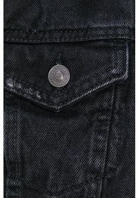 TALLY WEIJL - Tally Weijl Kurtka jeansowa damska kolor czarny przejściowa. Okazja: na co dzień. Kolor: czarny. Materiał: jeans. Styl: casual #7