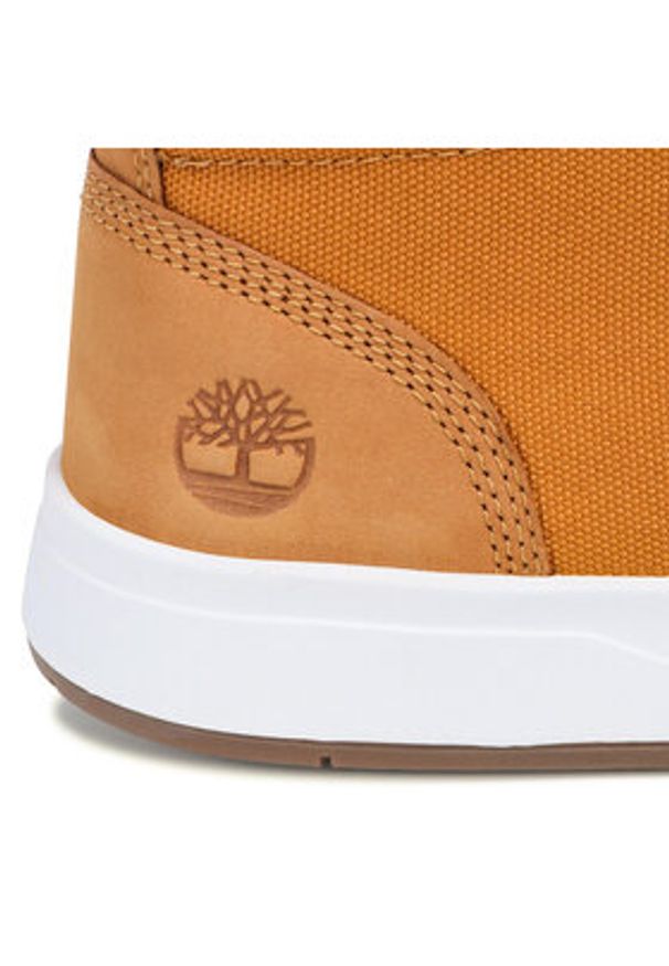 Timberland Sneakersy Davis Square TB0A1OI32311 Brązowy. Kolor: brązowy. Materiał: nubuk, skóra