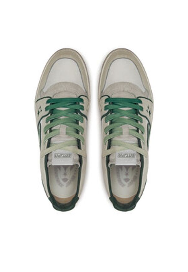 Enterprise Japan Sneakersy BB5001 PX634 S1056 Biały. Kolor: biały. Materiał: skóra