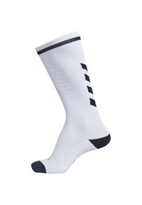 Skarpety sportowe dla dorosłych Hummel Elite Indoor Sock High. Kolor: biały, czarny, wielokolorowy