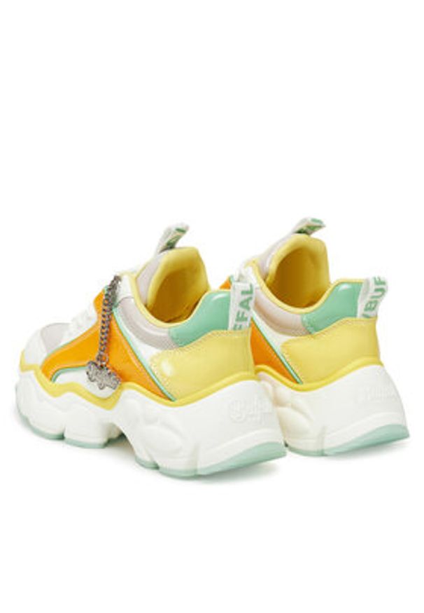 Buffalo Sneakersy 1636371 Kolorowy. Materiał: skóra. Wzór: kolorowy