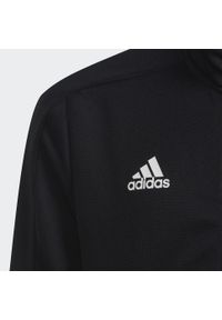 Adidas - Kurtka adidas Jr Tiro Jacket, Dzieci. Kolor: czarny. Materiał: materiał, poliester