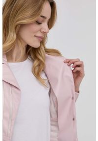 Silvian Heach kurtka damska kolor różowy przejściowa. Okazja: na co dzień. Kolor: różowy. Materiał: tkanina. Wzór: gładki. Styl: casual, klasyczny #4