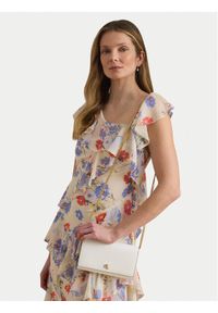 Lauren Ralph Lauren - LAUREN RALPH LAUREN Torebka 432P13473001 Biały. Kolor: biały. Materiał: skórzane #1