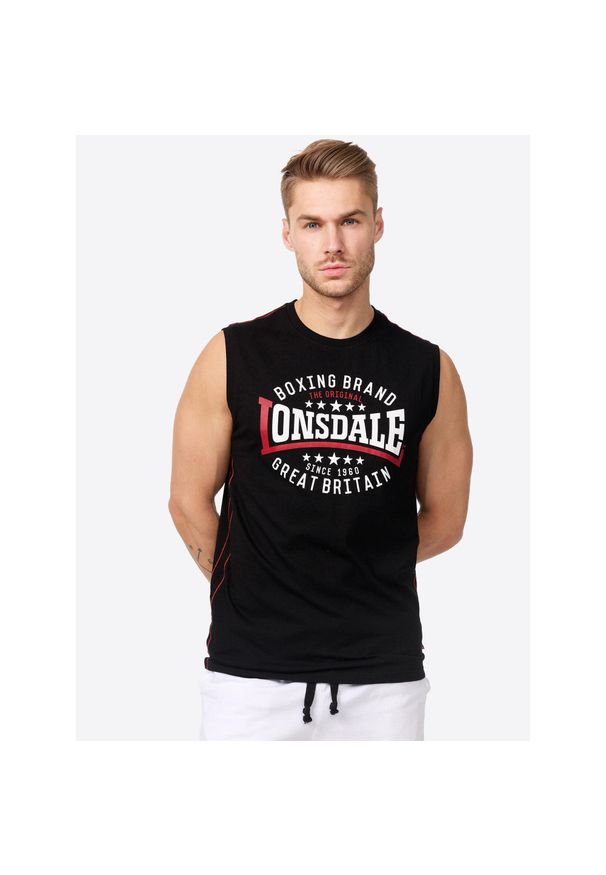 Tank top Lonsdale St.Agnes. Kolor: czarny