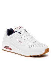 skechers - Skechers Sneakersy Uno Stand On Air 52458/WNVR Biały. Kolor: biały. Materiał: skóra #3