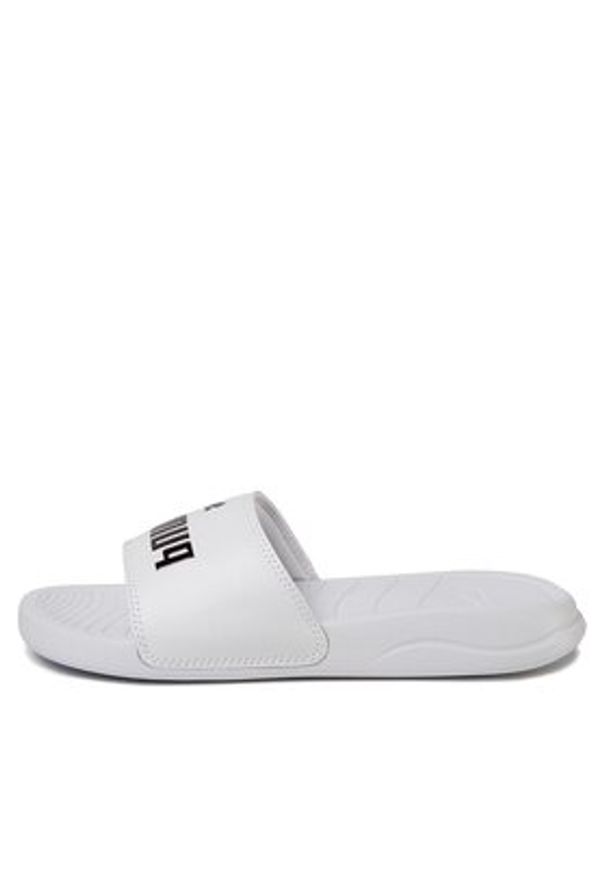 Puma Klapki Popcat 20 372279 02 Biały. Kolor: biały. Materiał: skóra