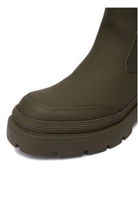 DeeZee Botki 13096-10 Khaki. Kolor: brązowy. Materiał: syntetyk, materiał #3