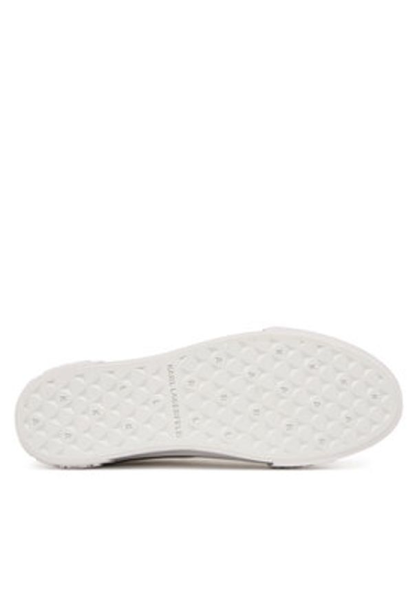 Karl Lagerfeld - KARL LAGERFELD Trampki Kampus Max KL60426 Biały. Kolor: biały. Materiał: skóra