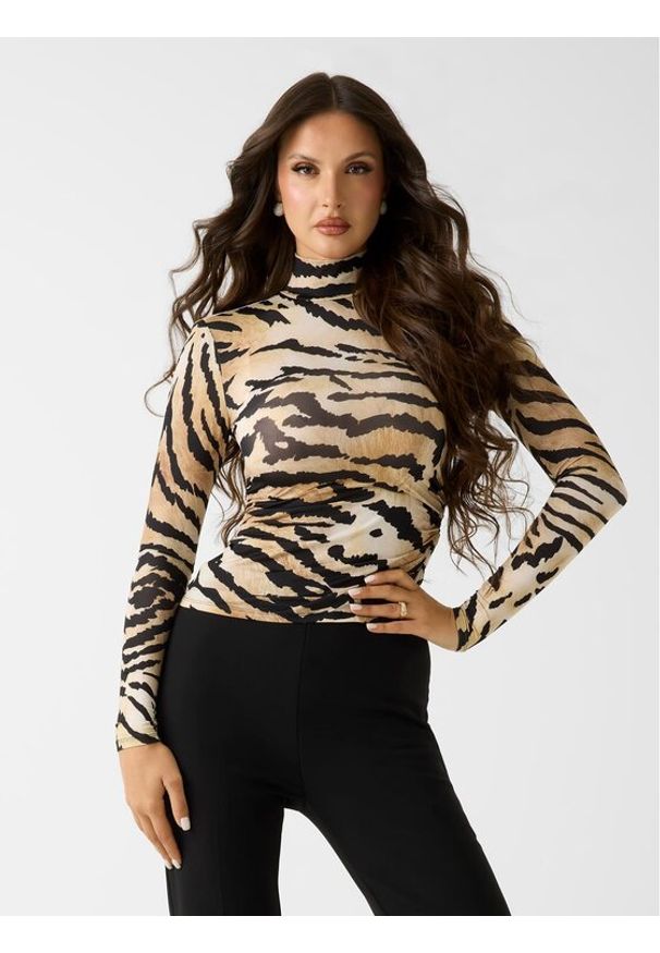 Marciano Guess Top 180252 Kolorowy Classic Fit. Wzór: kolorowy