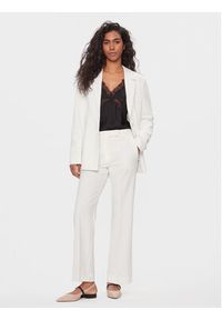 Marella Spodnie materiałowe Child 2413131061200 Écru Regular Fit. Materiał: syntetyk #5