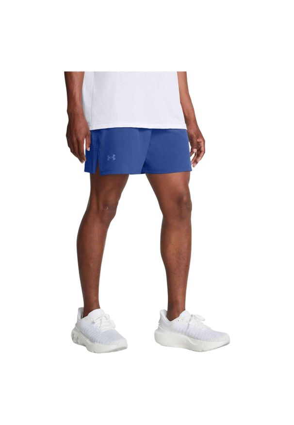 Spodenki do biegania męskie Under Armour Launch Elite 5". Kolor: niebieski