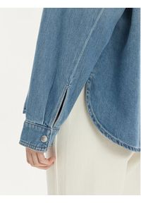 s.Oliver Koszula jeansowa 2140995 Niebieski Loose Fit. Kolor: niebieski. Materiał: bawełna #4