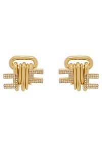 Elisabetta Franchi Kolczyki m Złoty. Materiał: metalowe. Kolor: złoty #1