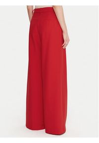 Maryley Spodnie materiałowe 25IB579/43MA Czerwony Regular Fit. Kolor: czerwony. Materiał: syntetyk #2