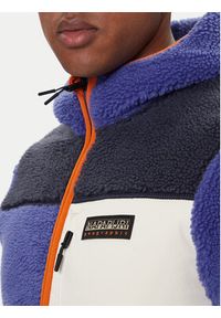 Napapijri Polar Yupik NP0A4GNS Granatowy Regular Fit. Kolor: niebieski. Materiał: syntetyk