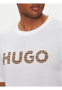 Hugo T-Shirt Dulivio_U243 50519724 Biały Regular Fit. Kolor: biały. Materiał: bawełna #5