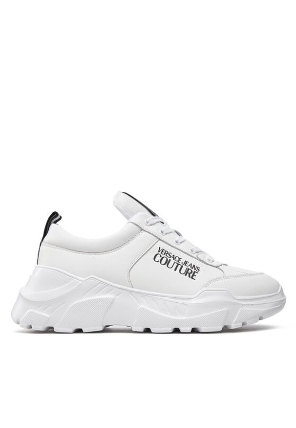 Versace Jeans Couture Sneakersy 76YA3SC1 Biały. Kolor: biały