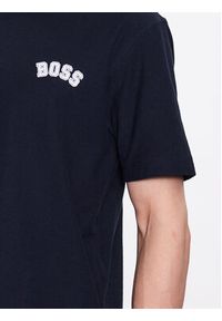 BOSS - Boss T-Shirt 50485065 Granatowy Oversize. Kolor: niebieski. Materiał: bawełna #4