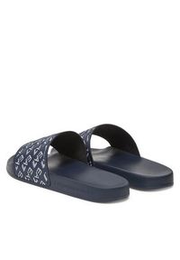 EA7 Emporio Armani Klapki 7X000109 AF15125 MB198 Granatowy. Kolor: niebieski