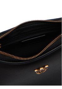 Pinko - PINKO Torebka Half Moon Baby PE 25 PLTT 103538 A0F1 Czarny. Kolor: czarny. Materiał: skórzane